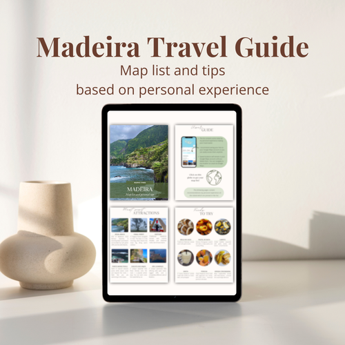 Madeira Útikalauz + 110 hely Térképes Lista