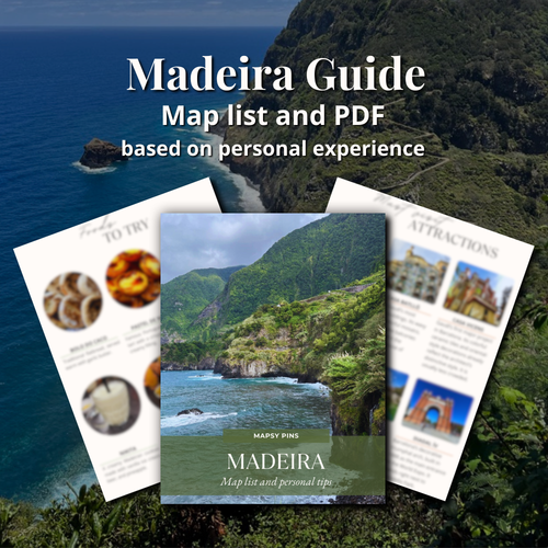 Madeira Útikalauz + 110 hely térképen